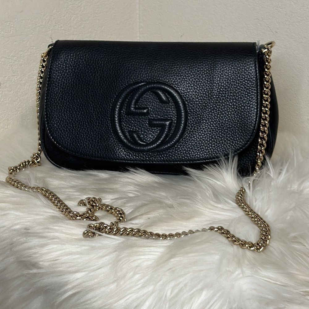💯Authentic Gucci Soho Crossbody🍀 - Picture 10 of 17